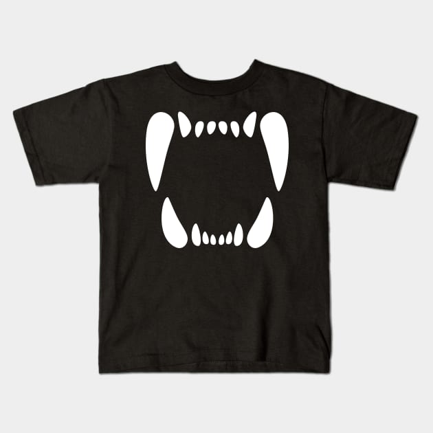 Bite Kids T-Shirt by DeraTobi